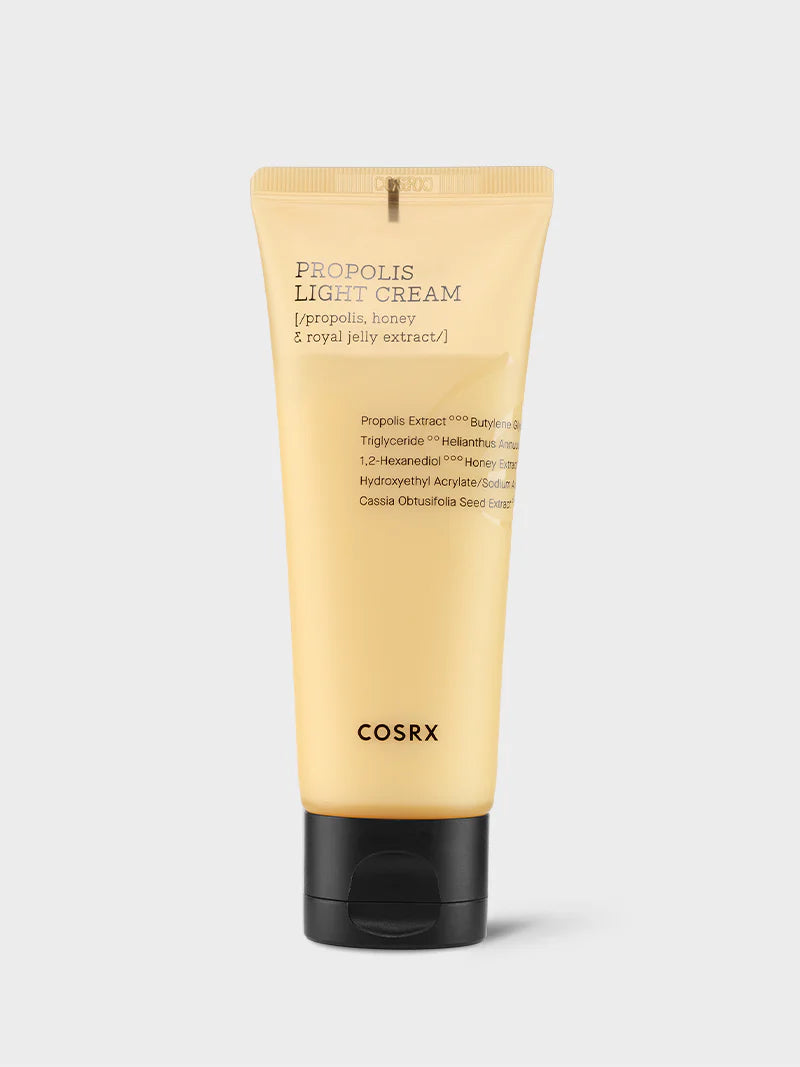 COSRX Full Fit Propolis Light Cream tube – lightweight propolis moisturizer