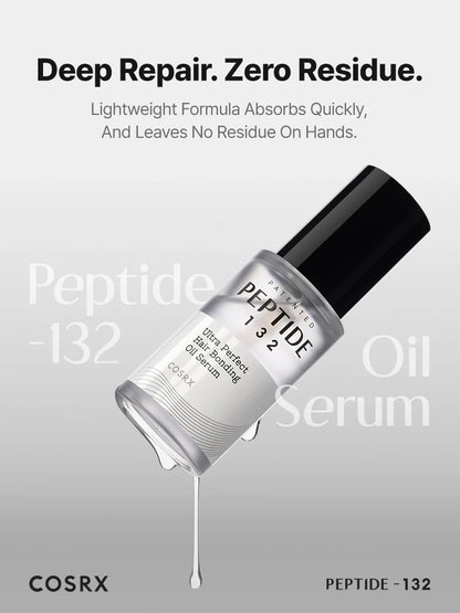 سيروم الزيت الرابط كوزركس PEPTIDE-132 – إصلاح عميق للشعر دون بقايا دهنية