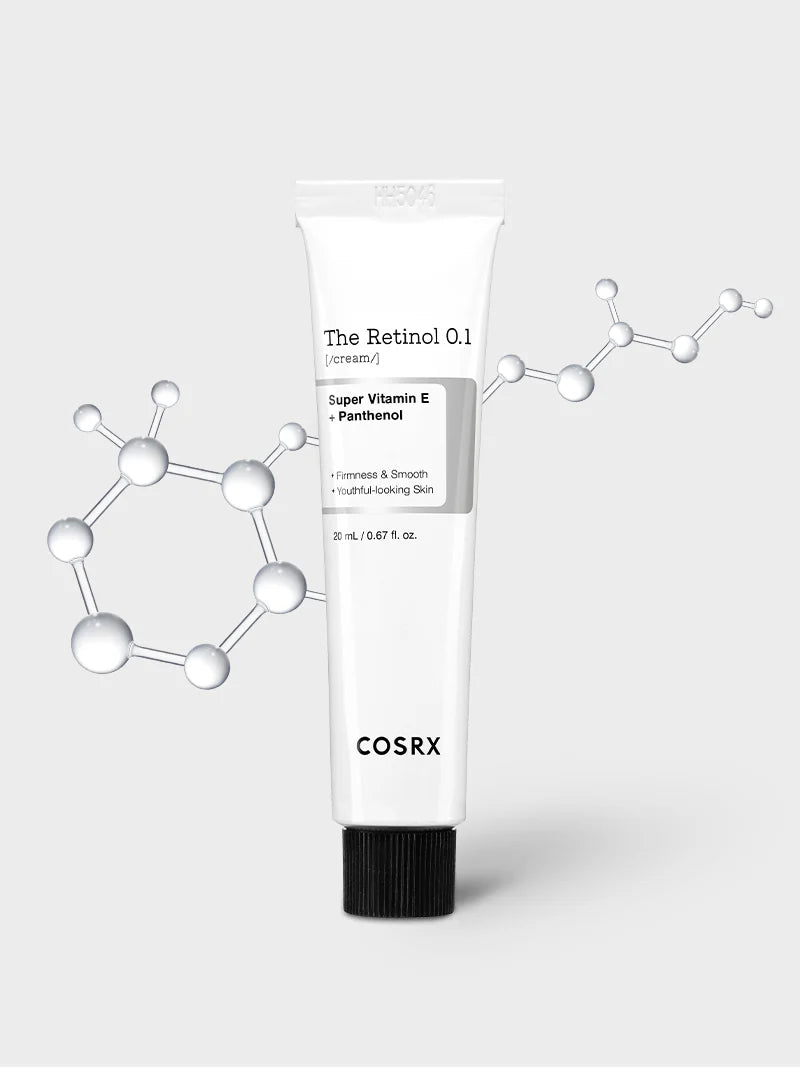 COSRX The Retinol 0.1 Cream 20ml tube – beginner retinol for anti-aging