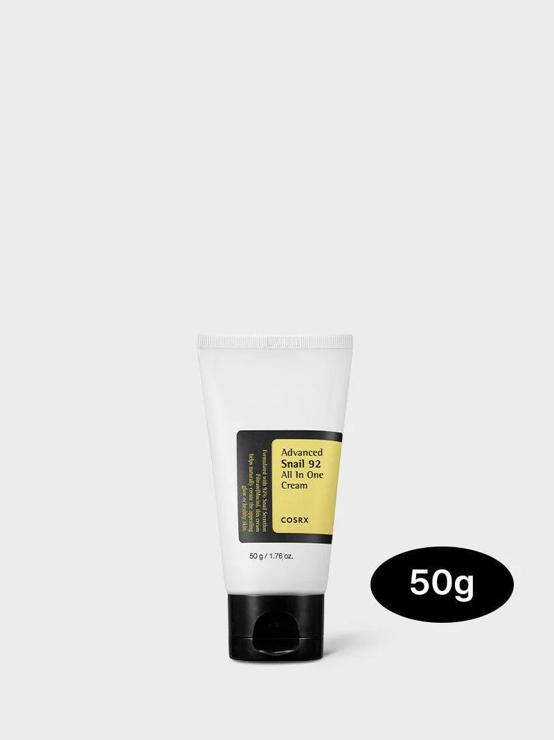 COSRX Advanced Snail 92 All in One Cream 50g travel size tube