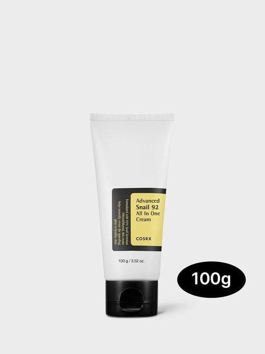 COSRX Advanced Snail 92 All in One Cream 100g tube – snail mucin face moisturizer