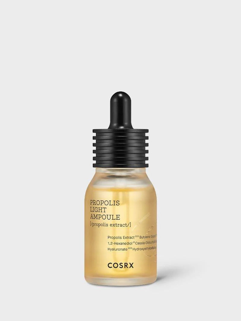 COSRX Full Fit Propolis Light Ampoule 30ml dropper bottle – propolis serum for glowing skin