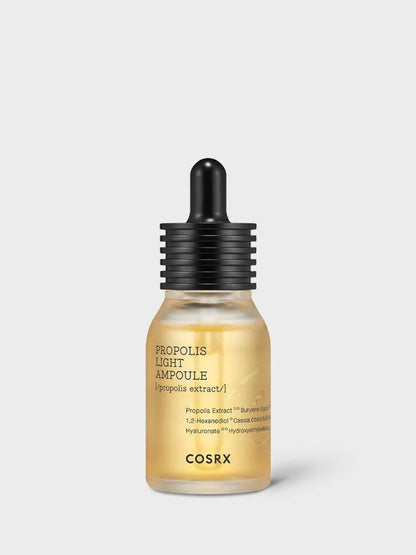 COSRX Full Fit Propolis Light Ampoule 30ml dropper bottle – propolis serum for glowing skin