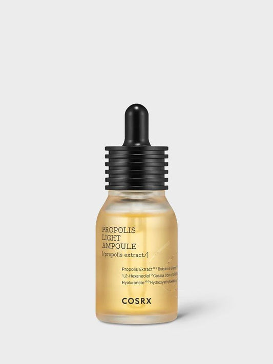 COSRX Full Fit Propolis Light Ampoule 30ml dropper bottle – propolis serum for glowing skin