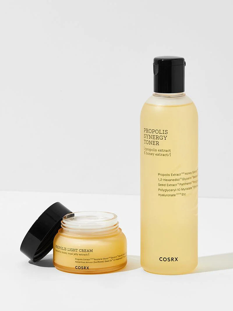 COSRX Full Fit Propolis Light Cream with Propolis Synergy Toner