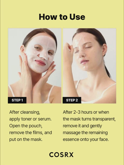 Advanced Snail Mucin Glass Glow Hydrogel Mask